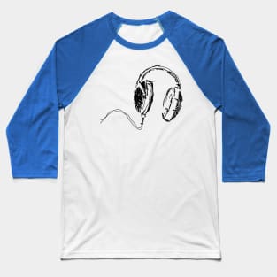 Headphones Baseball T-Shirt